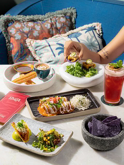 The POMPA restaurant has launched its new Mexican menu called “Deliciosa Set Lunch" 